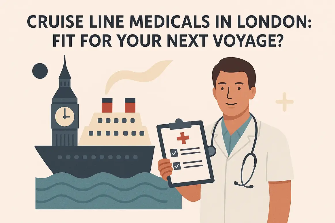 cruise line medicals in London